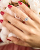 Anillo solitario en oro 14k